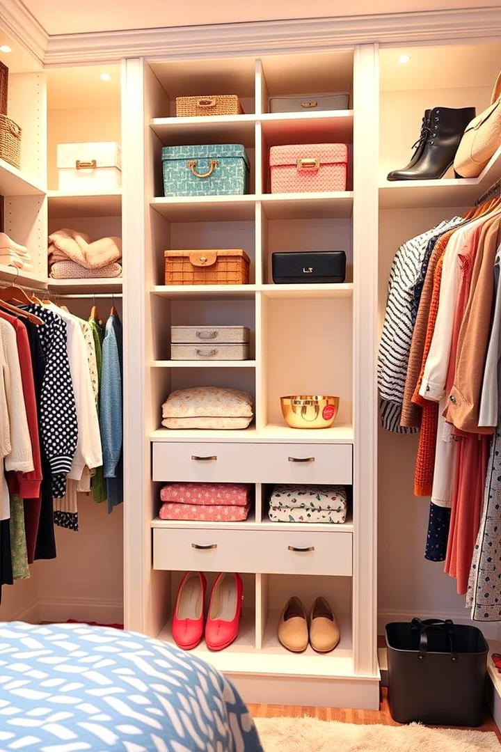 Customized Closet Solutions - 30 Clean Girl Room Ideas