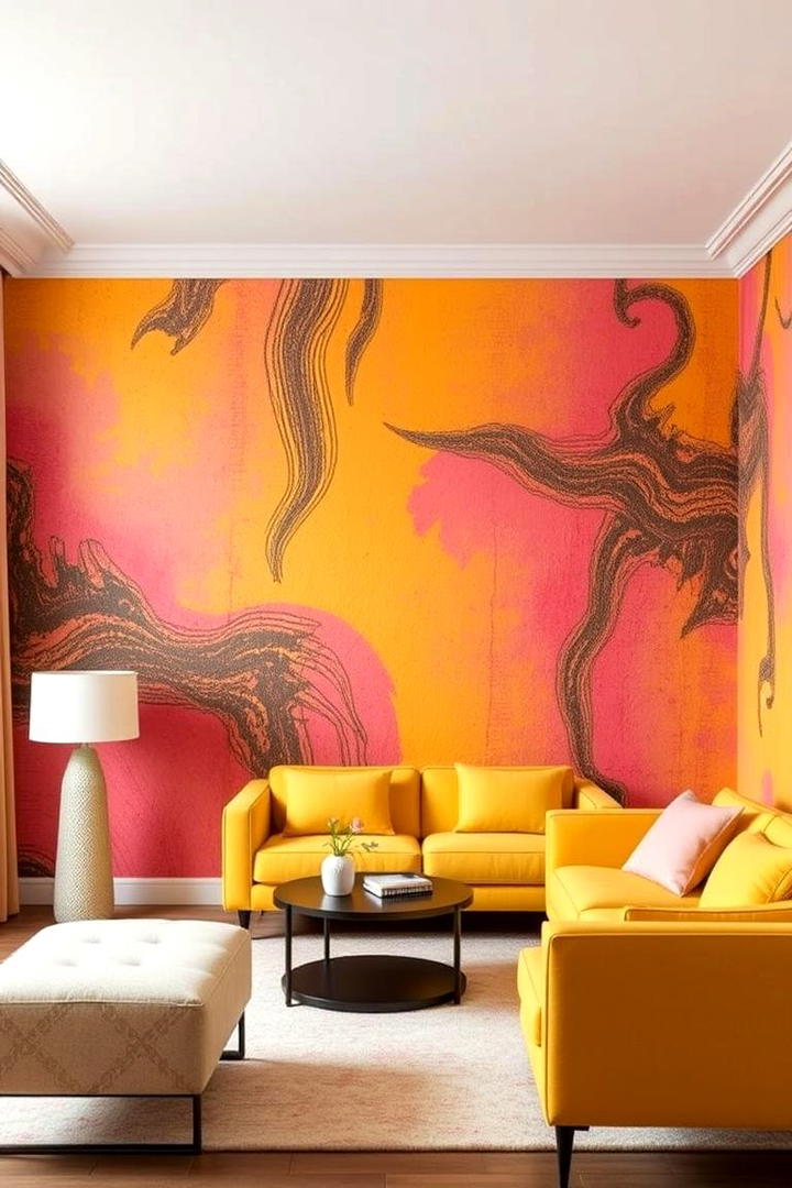 Customized Wallpapers - 30 How to Decorate With Yellow and Pink