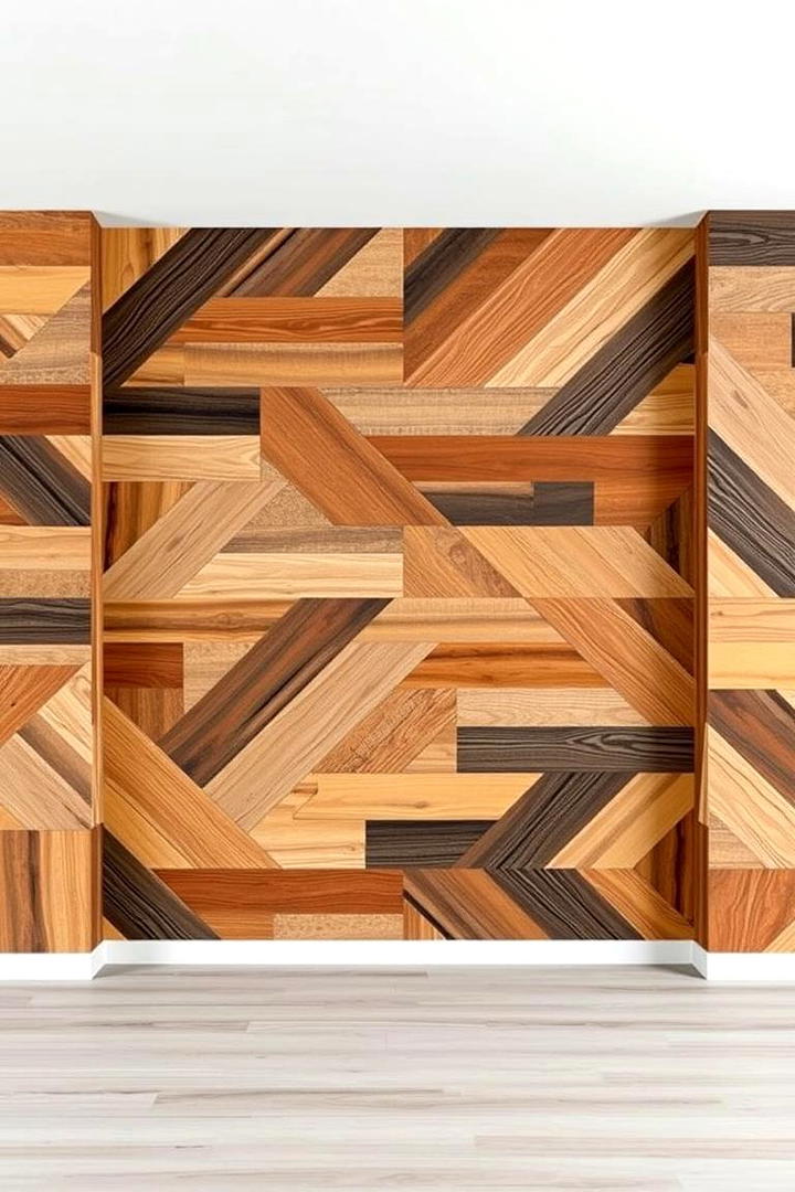 Customized Wood Patterns - 30 Barnwood Accent Wall Ideas