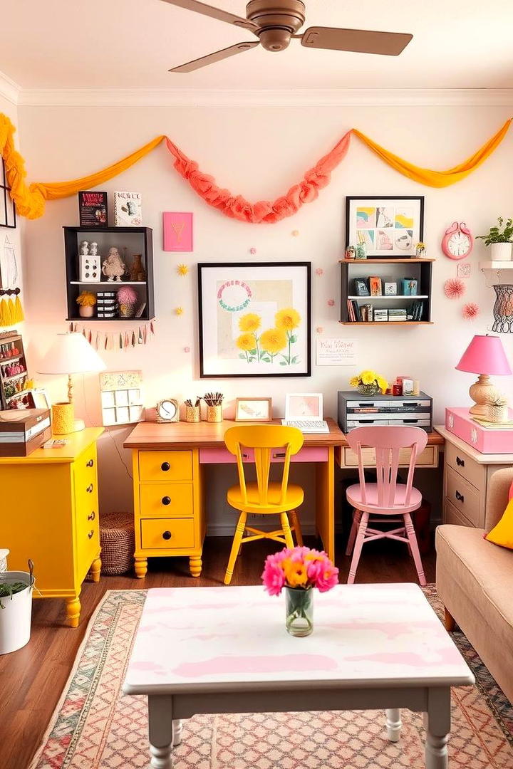 DIY Craft Projects - 30 How to Decorate With Yellow and Pink