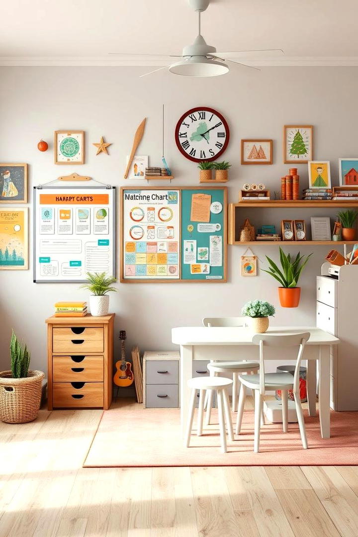 DIY Educational Decor - 30 Homeschool Room Ideas