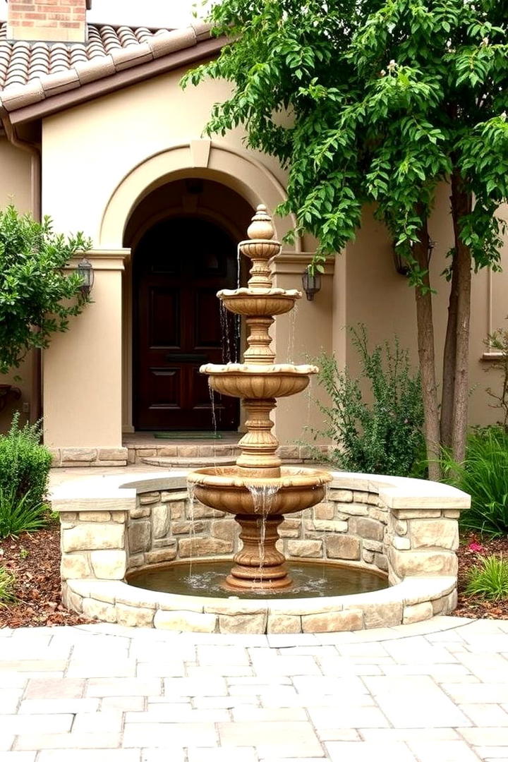 Decorative Fountains - 30 spanish bungalow exterior ideas