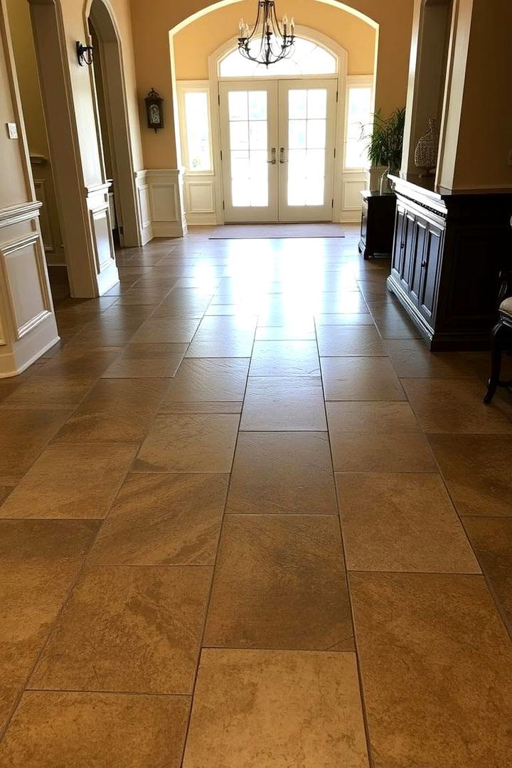 Decorative Stamped Concrete - 30 Concrete Floor Ideas