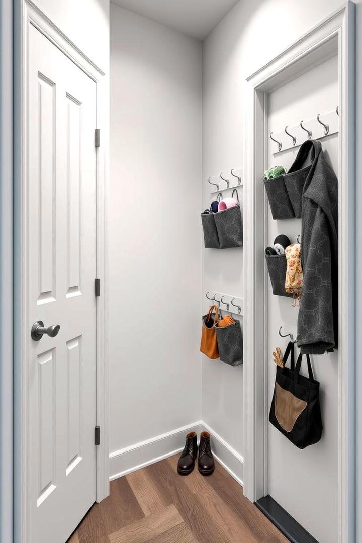 Door Mounted Organizers - 30 Mudroom Storage Ideas