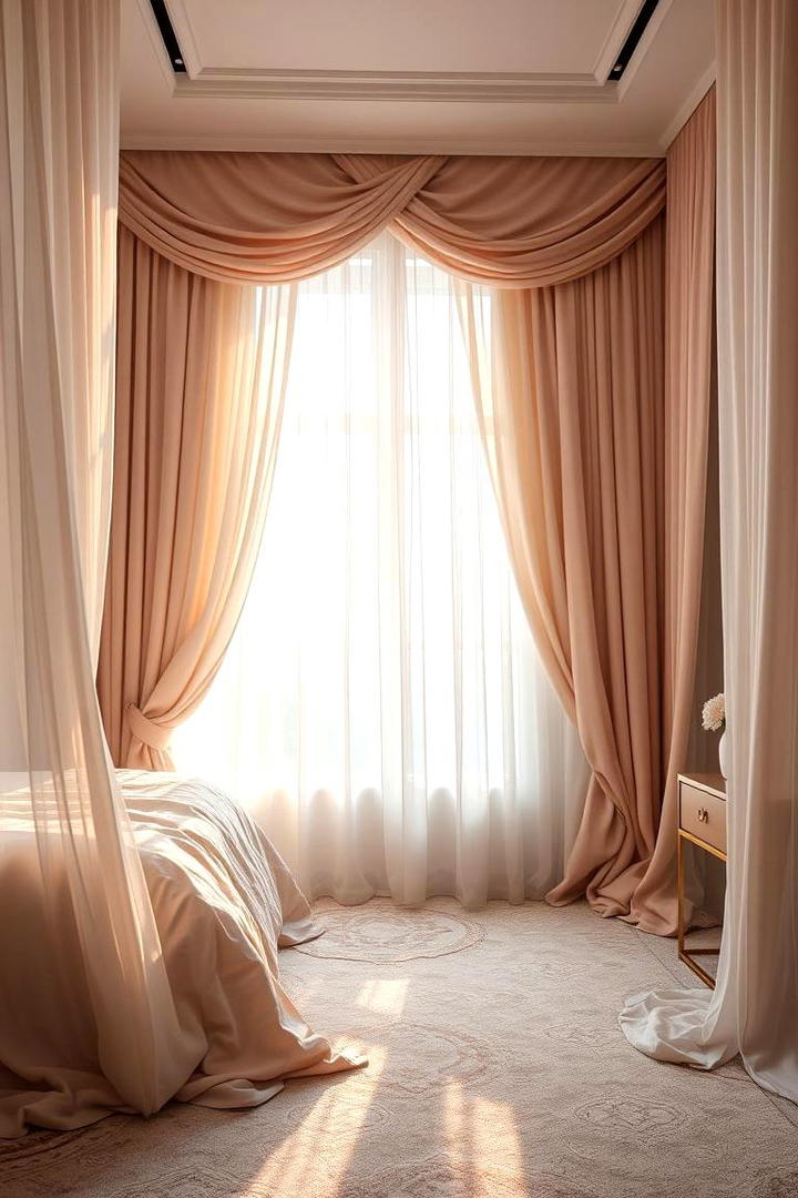 Dreamy Drapery and Curtains - 30 romantic bedroom ideas