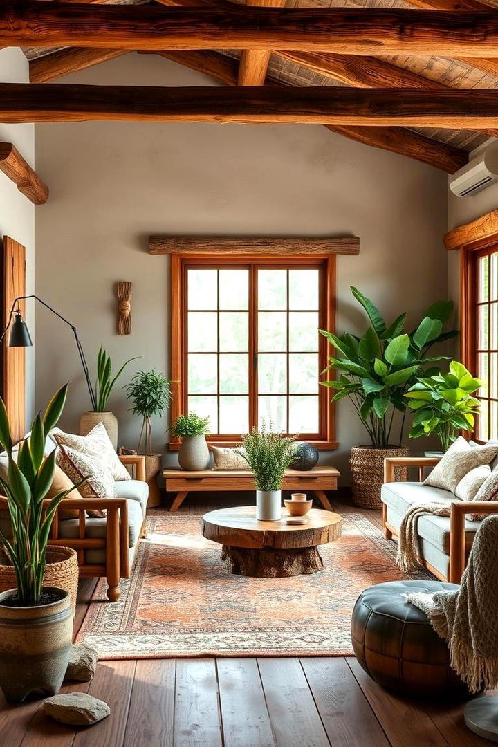 Earth Centric Decor Themes - 30 Western Living Room Ideas