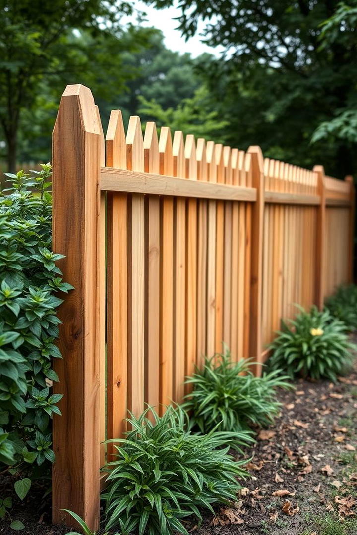 Eco Friendly Cedar Fence - 30 Cedar Fence Ideas