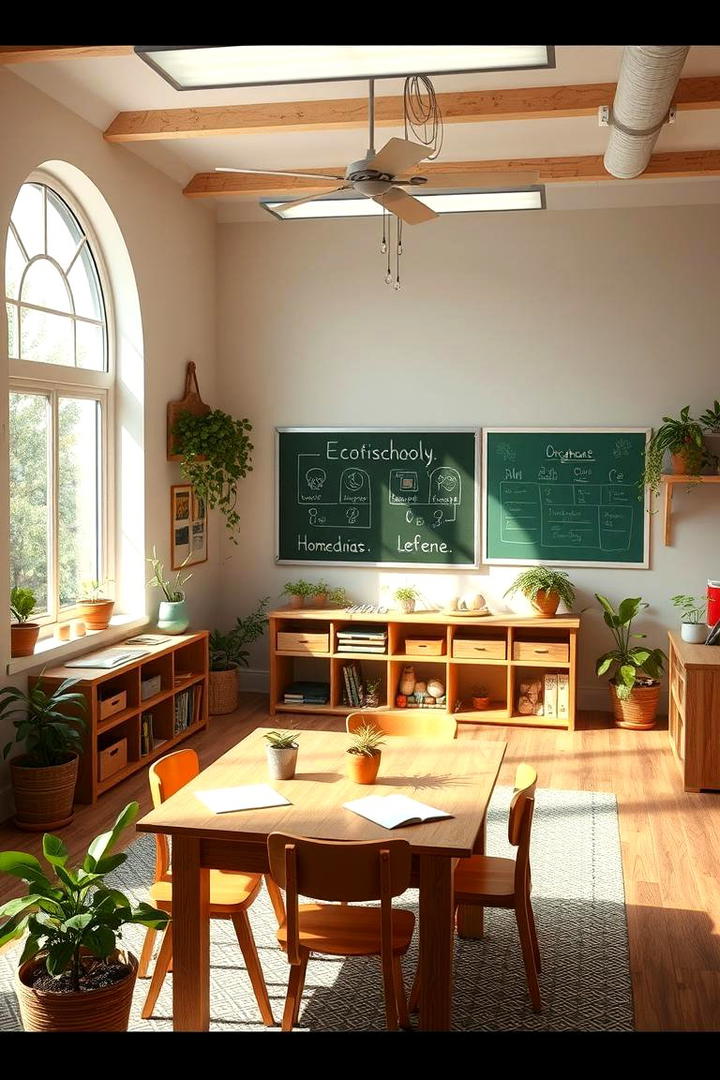 Eco Friendly Classroom - 30 Homeschool Room Ideas