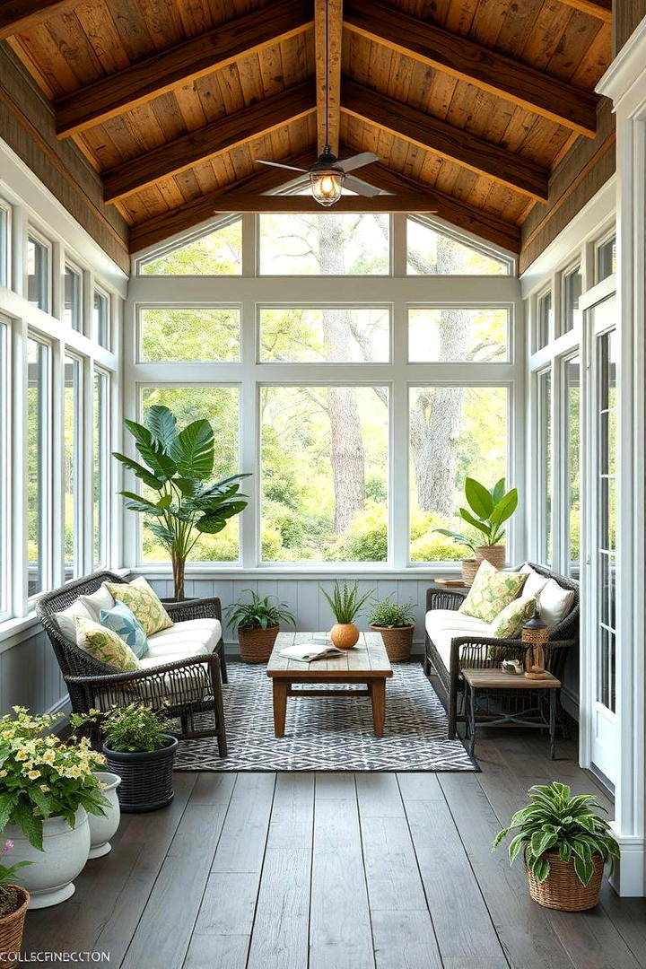 Eco Friendly Enclosed Retreat - 30 Enclosed Porch Ideas