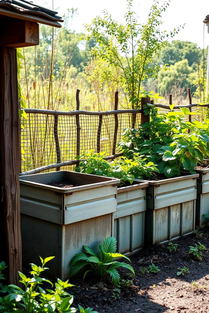 Eco Friendly Garden Composting - 30 Rustic Landscaping Ideas