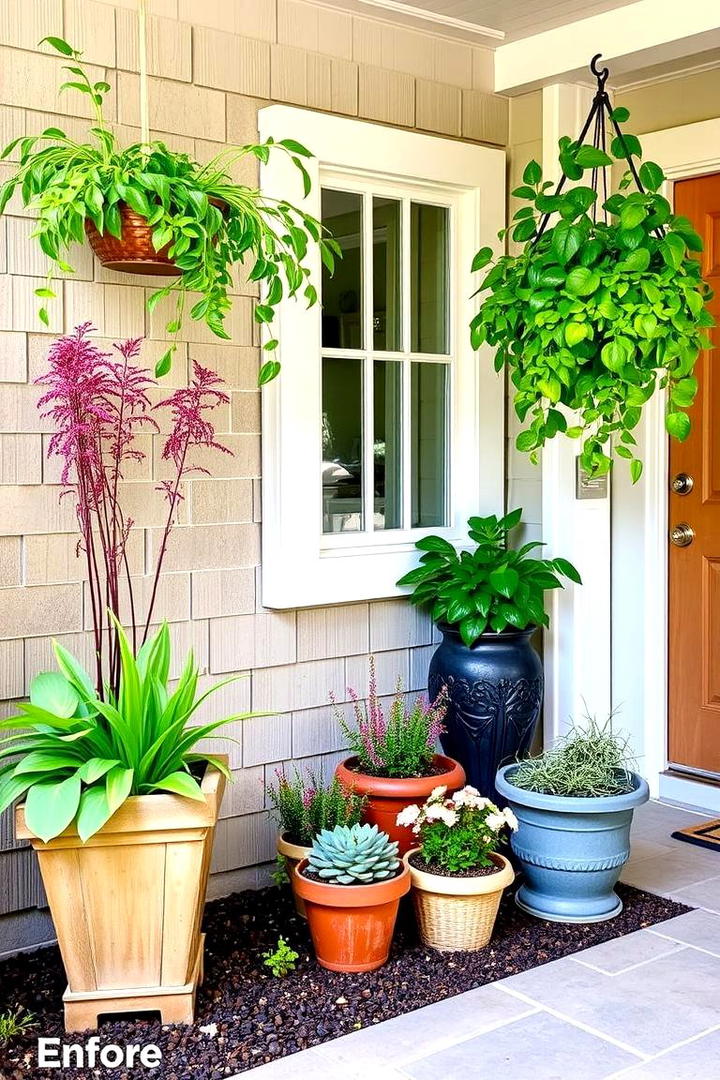 Eco Friendly Garden - 30 Small Front Porch Ideas