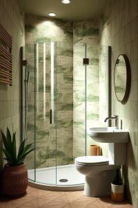 30 Space-Efficient Corner Shower Ideas for Modern Bathrooms