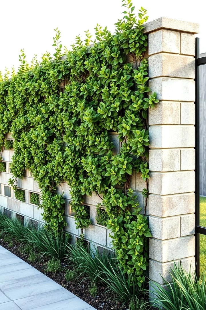 Eco Friendly Living - 30 Cinder Block Fence Ideas