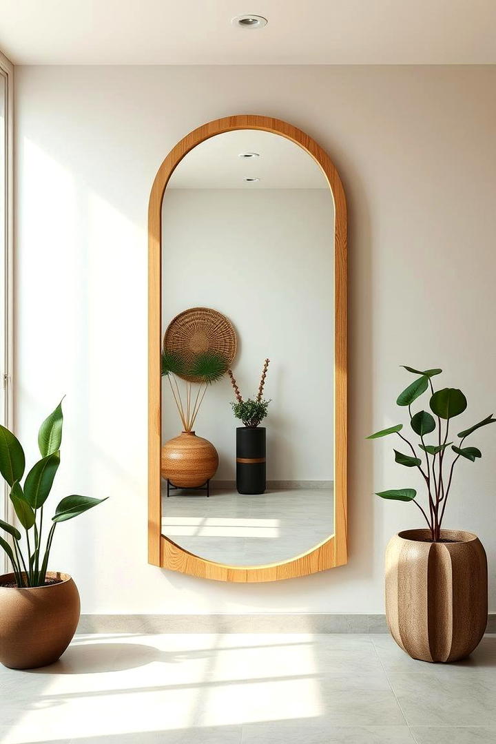 Eco Friendly Mirror Design - 30 Entryway Mirror Ideas