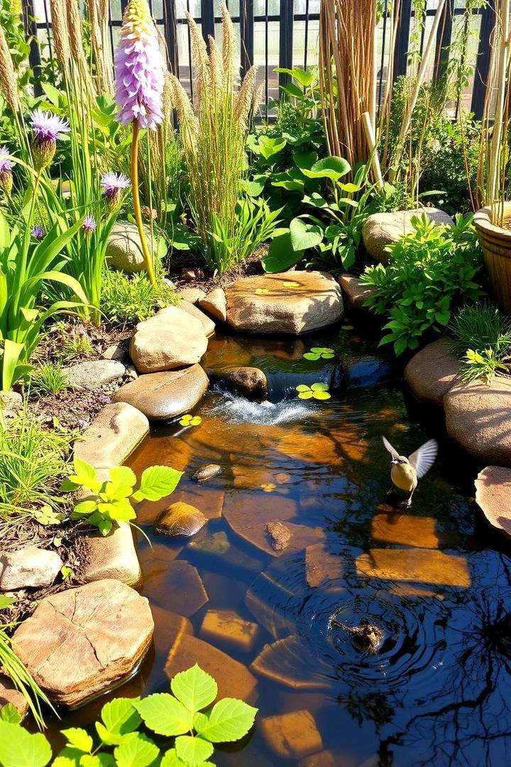 Eco Friendly Wildlife Pond - 30 Backyard Pond Ideas