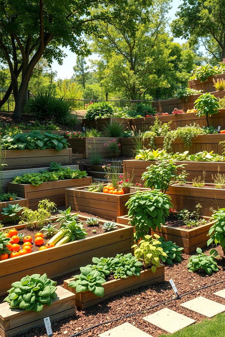 Edible Hillside Gardens - 30 hillside landscaping ideas