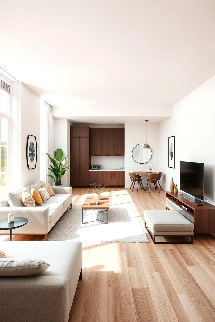 Efficient Layout Planning - 30 Studio Apartment Ideas