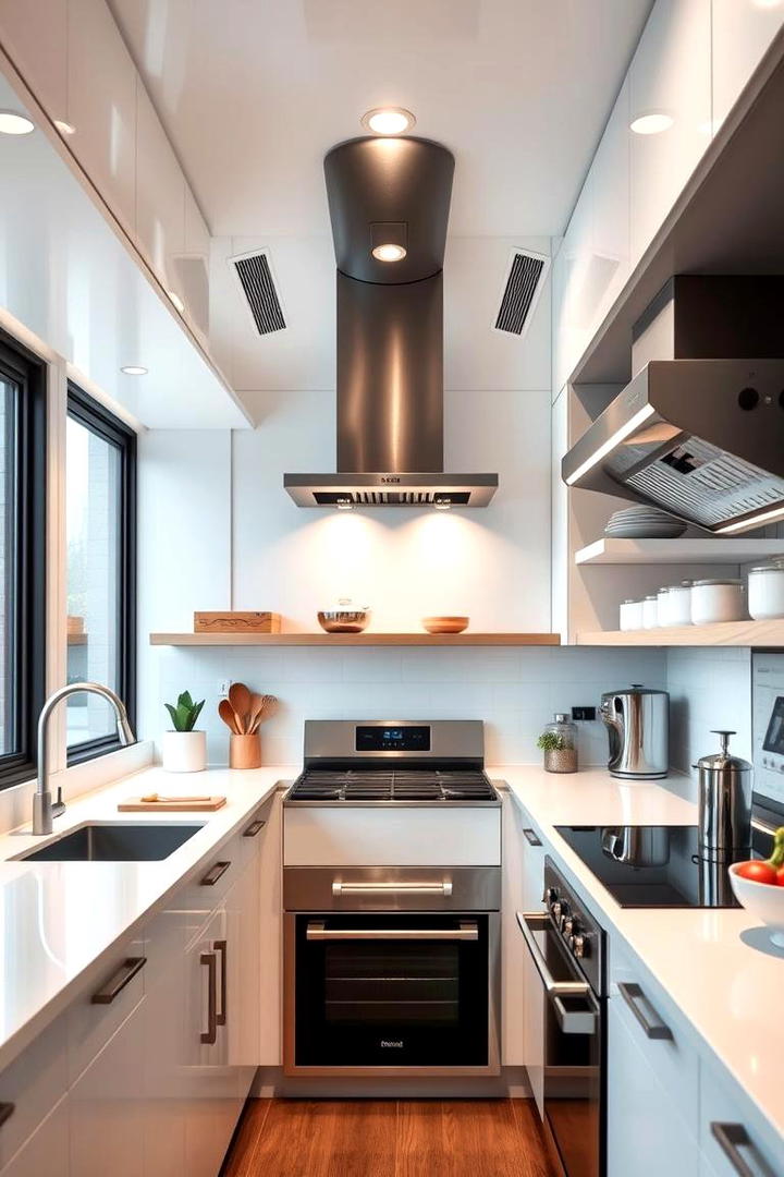 Efficient Ventilation Systems - 30 Galley Kitchen Ideas