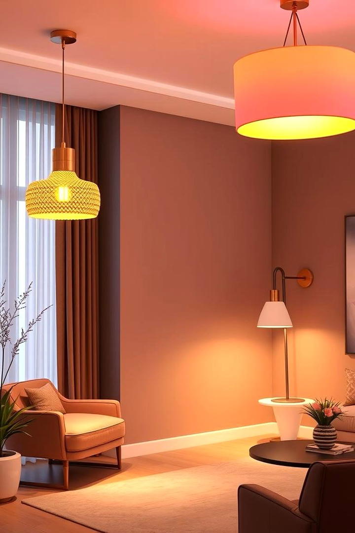 Elegant Lighting Fixtures - 30 How to Decorate With Yellow and Pink