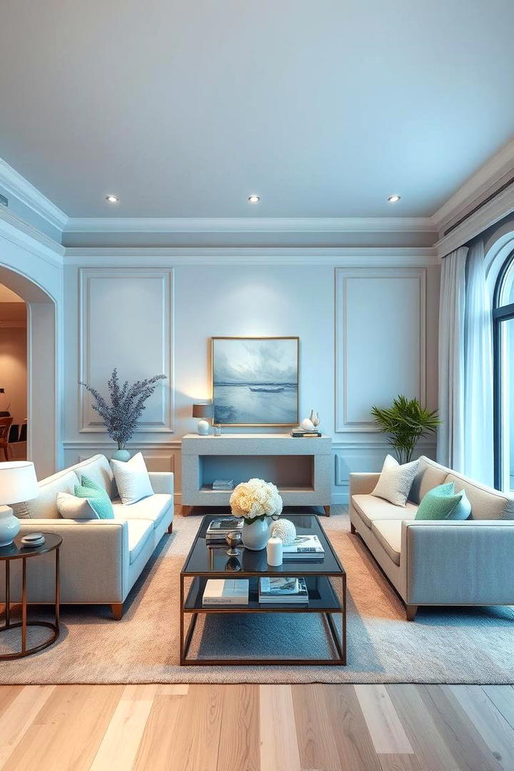 Elegant Pastel Fusion - 30 Colorful Living Room Ideas