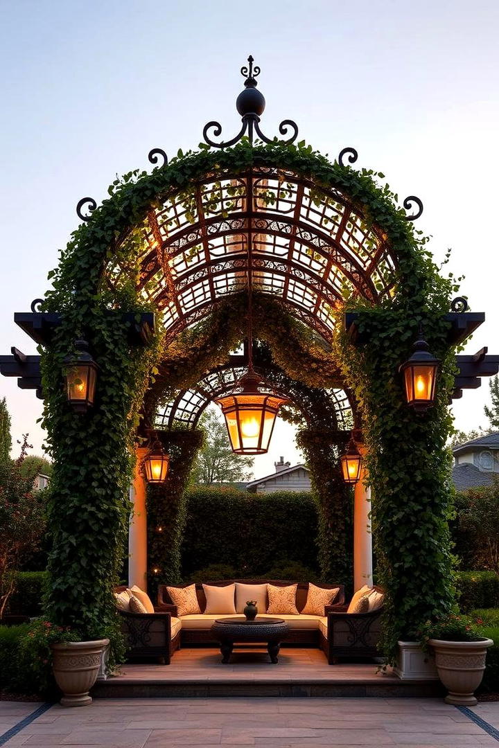 Elegant Pergola Retreat - 30 Patio Garden Ideas