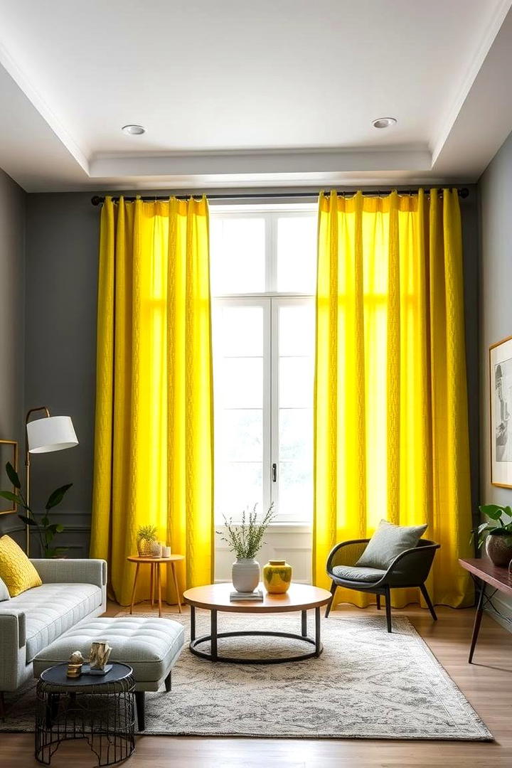 Energetic Lime Zest - 30 What Color Curtains Go With Gray Walls