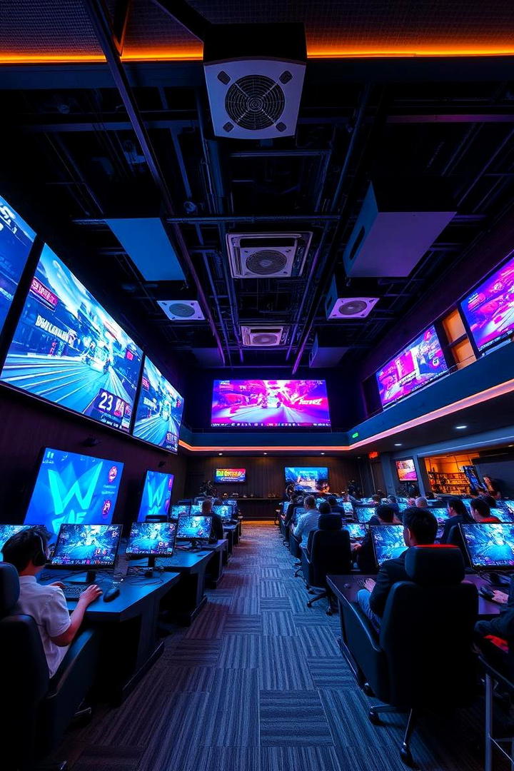 Esports Viewing Lounge - 30 Game Room Ideas