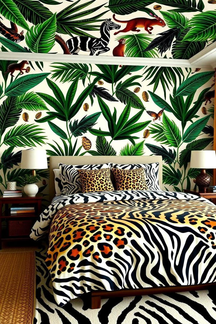 Exotic Animal Prints - 30 Jungle-themed Bedroom Ideas