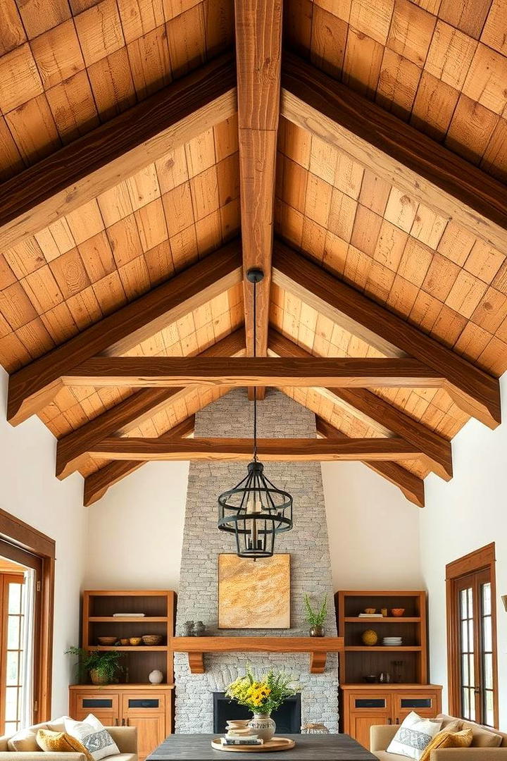 Exposed Ceiling Beams - 30 Accent Ceiling Ideas