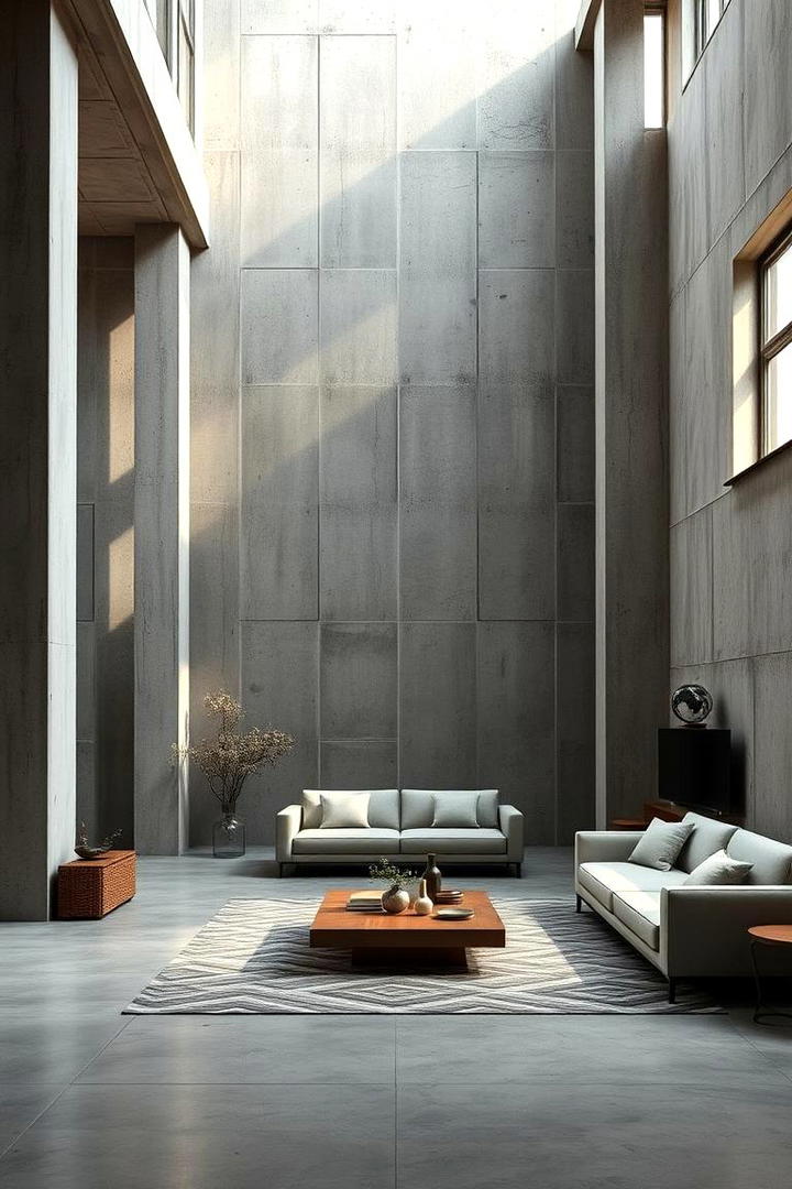 Exposed Concrete Walls - 30 Brutalist Interior Design Ideas