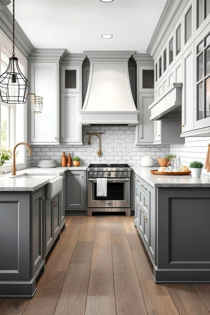 Exquisite Craftsmanship - 30 Grey and White Kitchen Designs