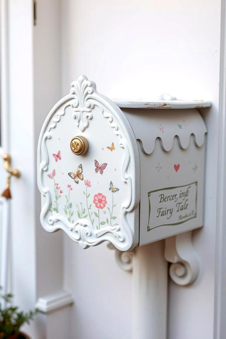 Fairy Tale Inspired Mailbox - 30 Mailbox Decor Ideas