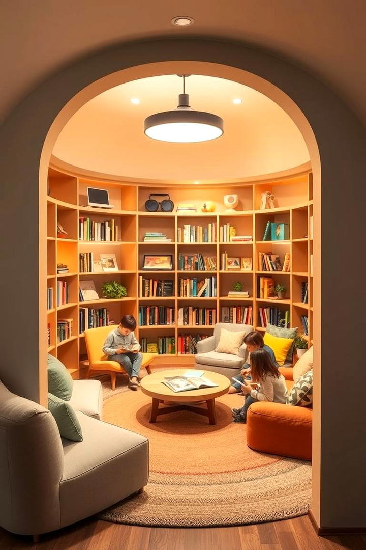 Family Reading Den - 30 kids reading nook ideas