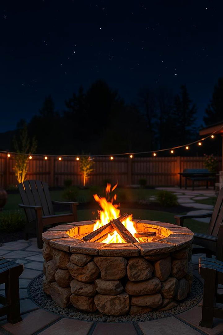 Fire Pit Retreat - 30 Rustic Landscaping Ideas