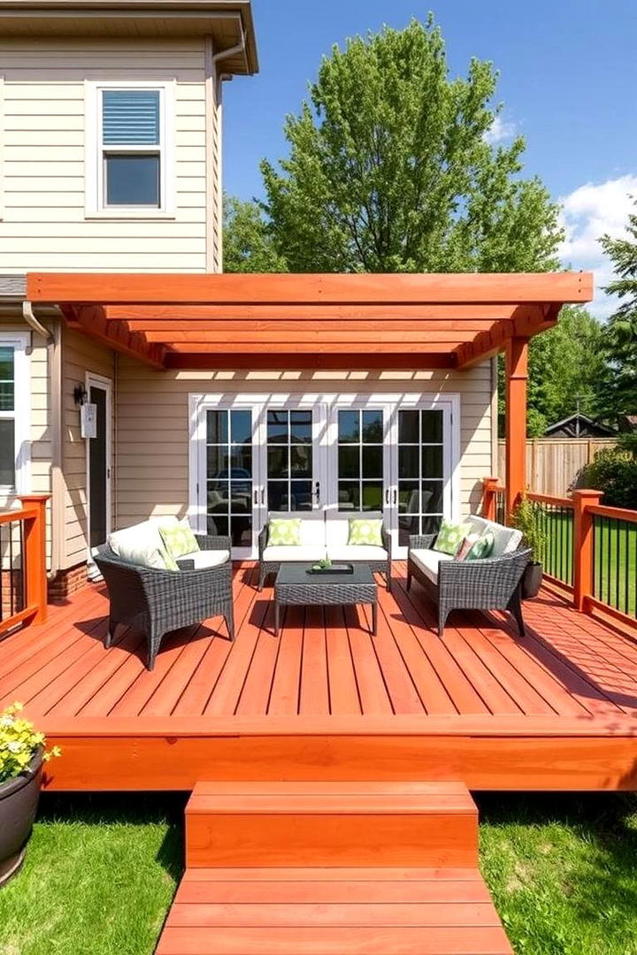 Flexible Modular Design - 30 Backyard Deck Ideas on a Budget