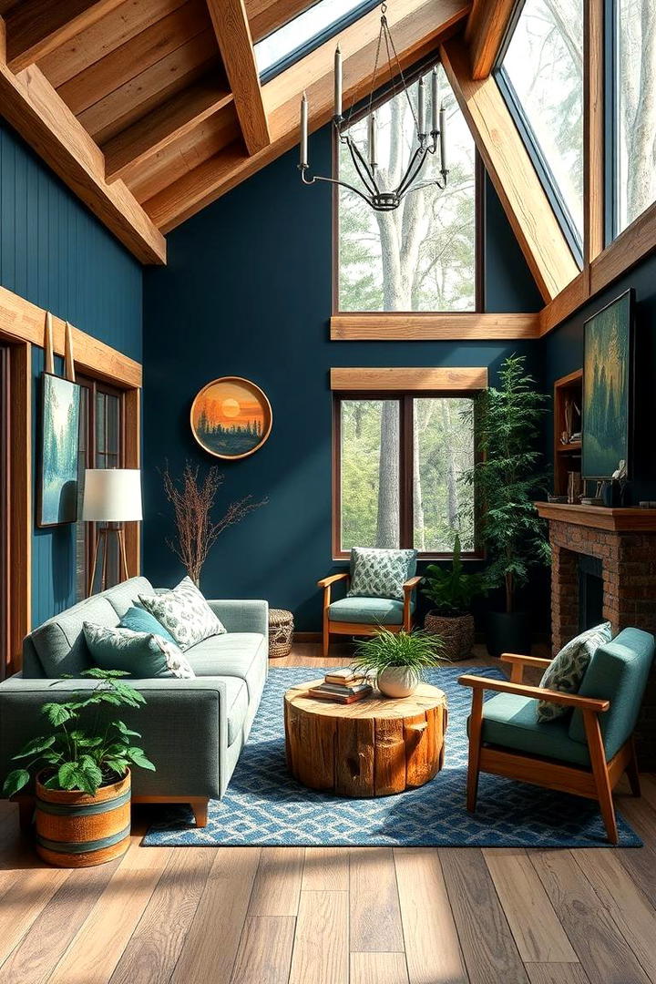 Forest Blue Blend - 30 Blue and Green Color Combos for Decorating