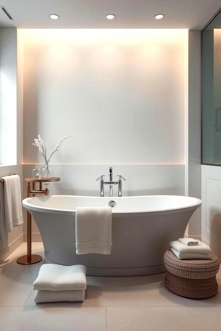 Freestanding Tub Feature Bathroom - 30 Bathroom Decor Ideas