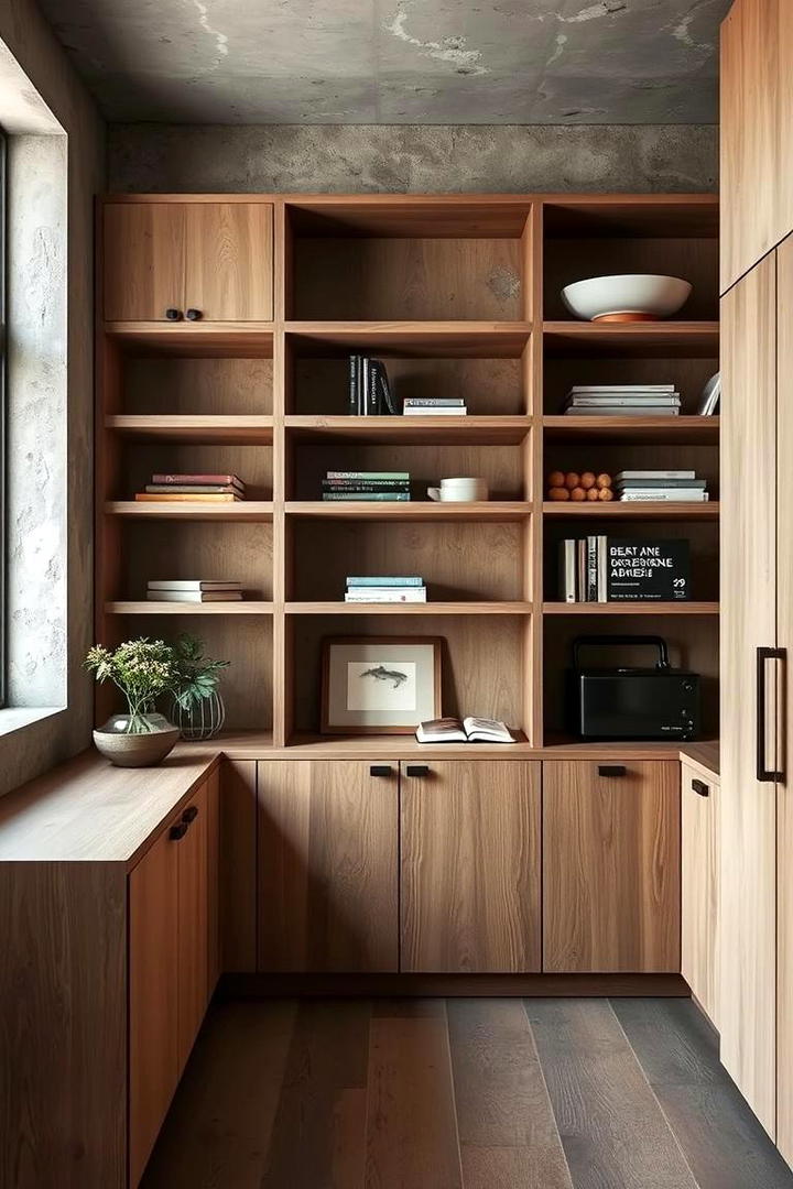 Functional Storage Solutions - 30 Brutalist Interior Design Ideas