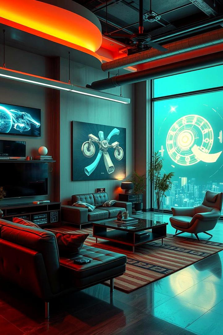 Futuristic 1990s Twist - 30 1990s Interior Design Ideas