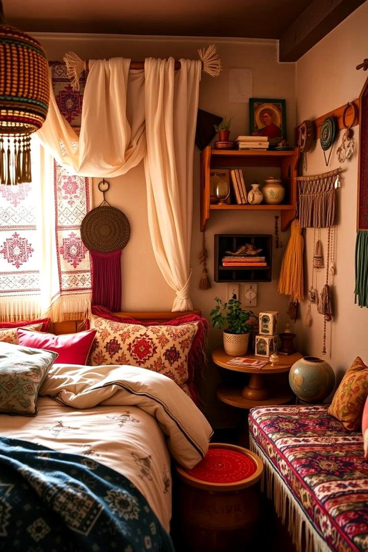 Global Inspired Decor Accents - 30 Boho Teen Bedroom Ideas