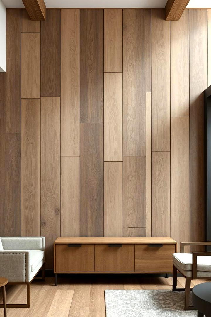 Handcrafted Barnwood Panels - 30 Barnwood Accent Wall Ideas