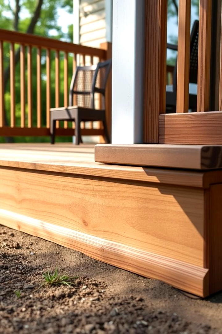 Handcrafted Timber Detailing - 30 Deck Skirting Ideas