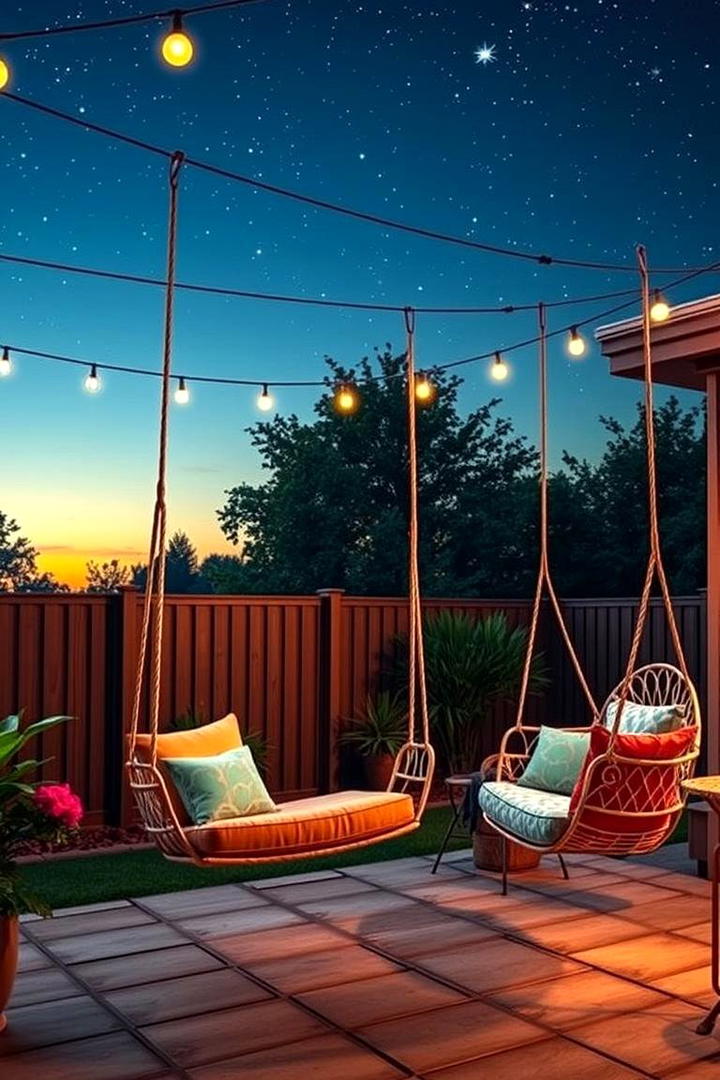 Hanging Swing Chairs - 30 Patio Furniture Ideas
