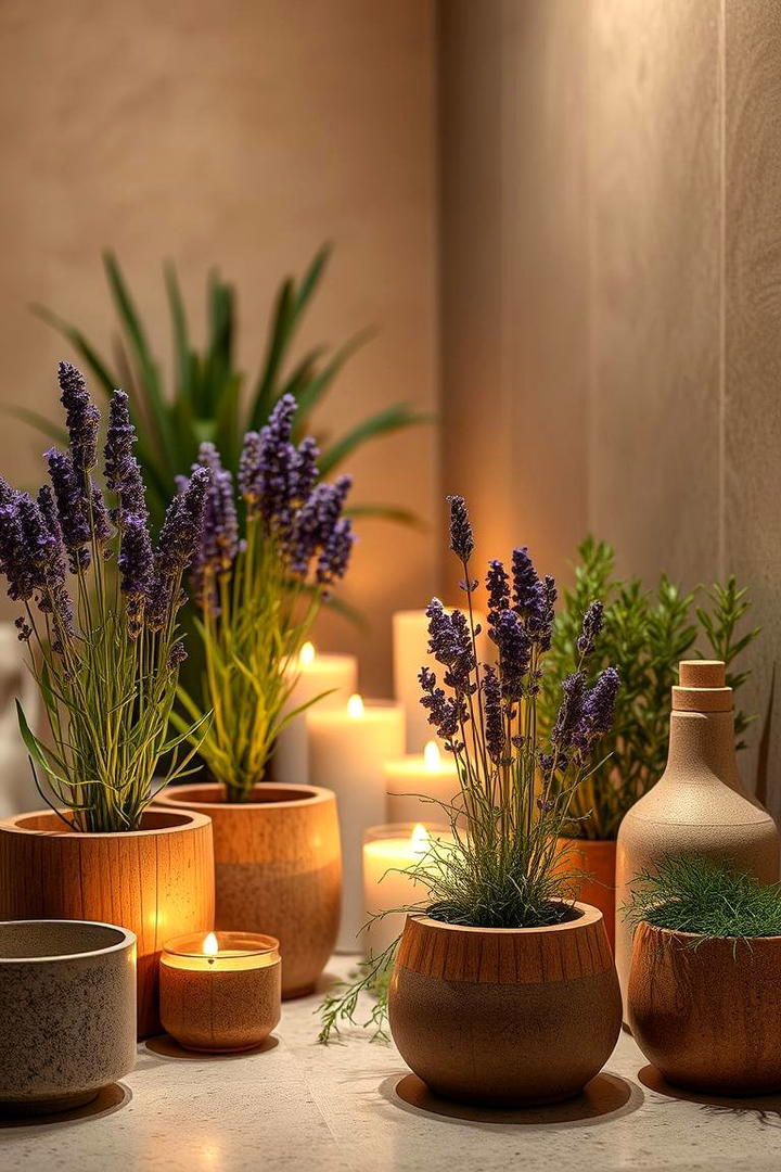 Herbal Accents for Natural Wellness - 30 Spa Decor Ideas