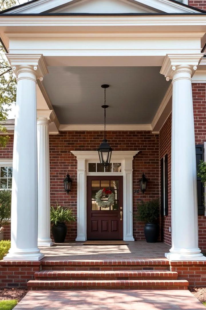 Heritage Inspired Columns - 30 Southern Front Porch Ideas