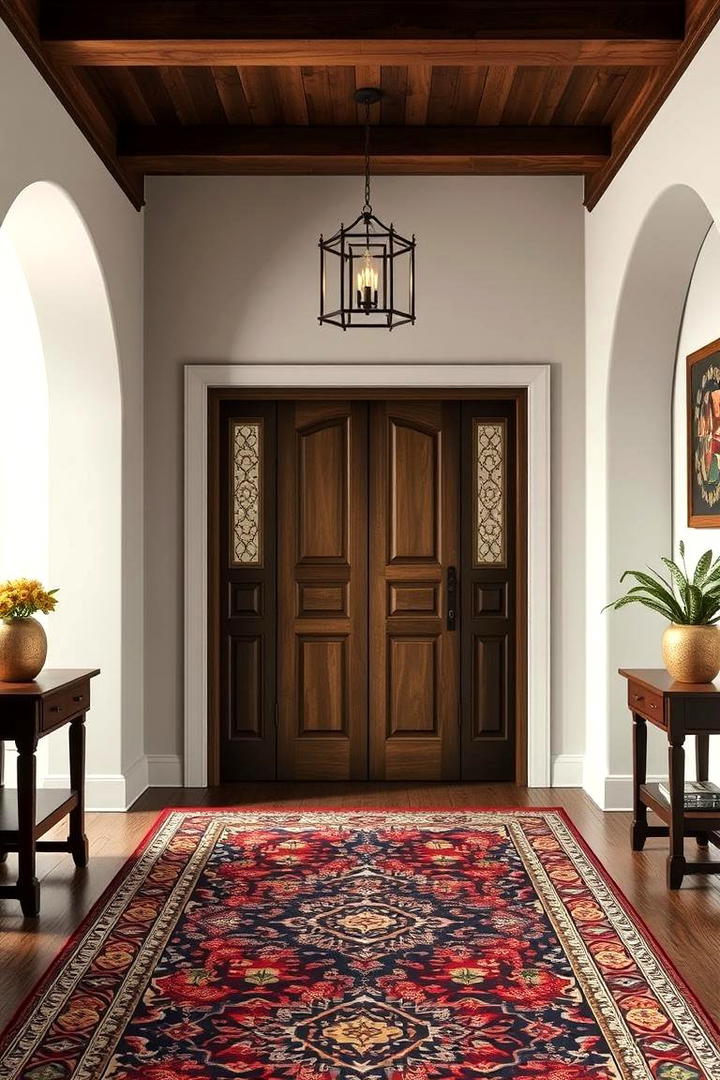 Heritage Inspired Craftsmanship - 30 Entryway Rug Ideas