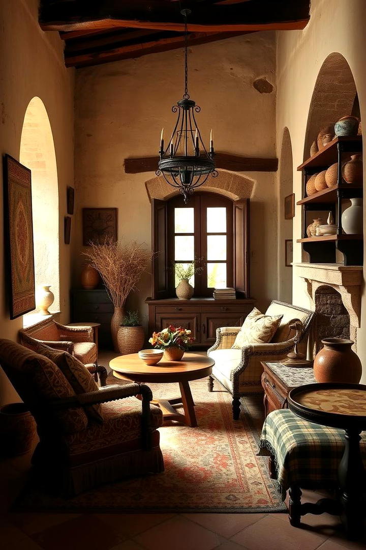 Heritage Inspired Textiles - 30 Tuscan Interior Design Ideas