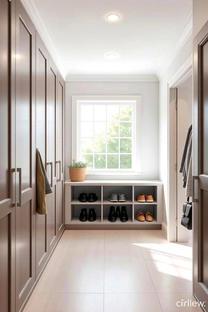 Hidden Storage Cabinets - 30 Mudroom Storage Ideas