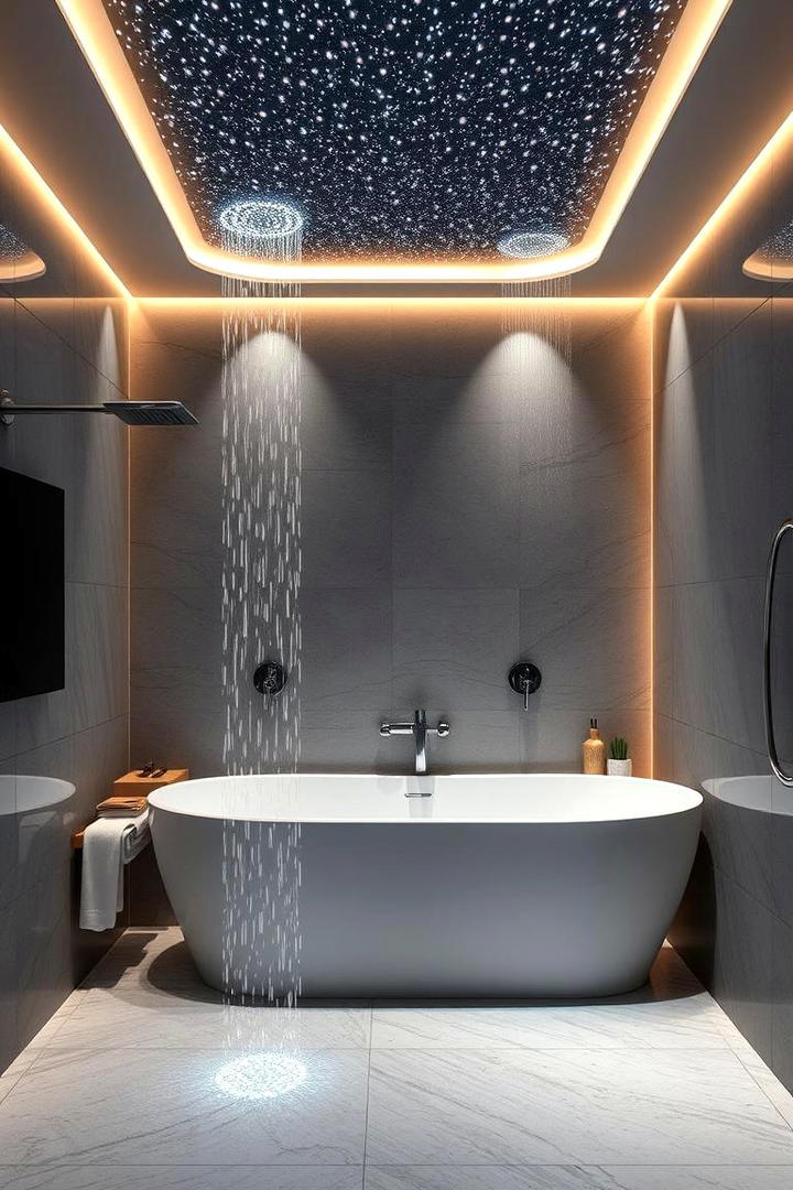 High Tech Spa Innovations - 30 Romantic Bathroom Ideas