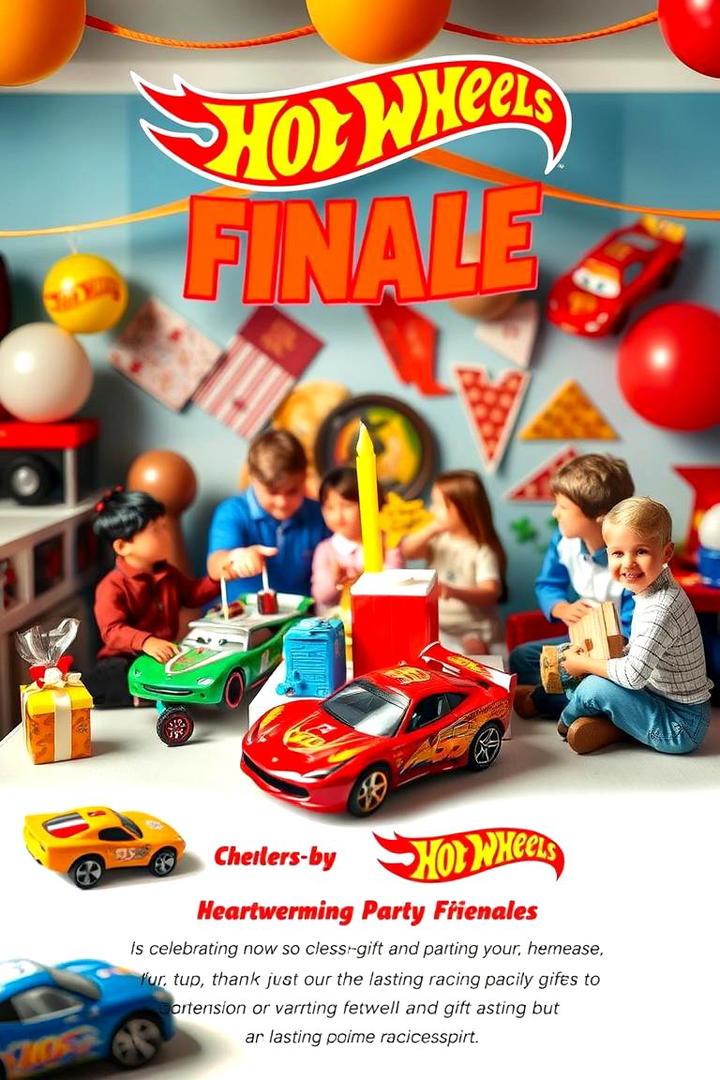 Hot Wheels Celebration and Farewell Festivity - 30 Hot Wheels Birthday Party Ideas